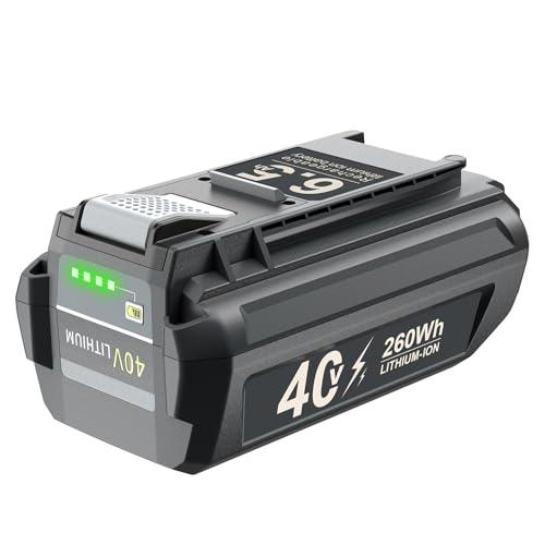 ZKpilse 6500mAh Replacement for Ryobi 40V Battery, Compatible with Ryobi Lithium Battery 40V Power Tools OP403A OP401 ZROP401 OP400A