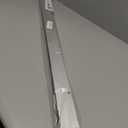 Fire Rated/Heavy Duty/Surface Automatic Door Bottom with Sponge Neoprene Rubber Extrusion in Clear Anodized Aluminum (7163CA), SMS #8 x 1-1/2'' Supplied, (36'' L x 29/32'' W x 1-29/32'' H)