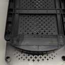 Ukeetap Multi-Purpose Pull-Out Storage Organizers, Under Sink/Cabinet Organizers and Storage for Bathroom & Kitchen, Black, 12.8 Inches, 2 Packs