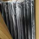 AILBTON 10Ft String Light Poles 4 Pack,Light Poles for Outside Lights,Outdoor with Fence Brackets Hanging Lights,Metal Stand Deck Patio Backyard