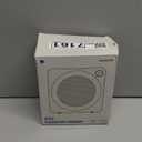 Gaiatop Mini Space Heater, Lightweight PTC Ceramic Fast Heating 500W Energy Efficient for Indoor Use, Overheating & 45 Tip-Over Protection, Portable Desk Electric Heaters for Office Home Black