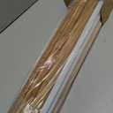 LazBlinds 100% Blackout No Drill Bamboo Roman Shades, Cordless Bamboo Blinds for Indoor Windows, Room Darkening Shades for Home & Patio, Thermal Insulated, Squirrel, 24" W x 48" H