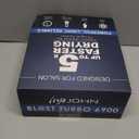 JOHN Super Fast Drying Hair Dryer, Ionic 2200W Professional Salon Blow Dryer, 2 Concentrator Nozzles, Blast Turbo 6900, Black