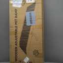 Dog Ramp for Bed Couch, Pet Ramp for Small Medium Old Dogs Cats with 10 Adjustable Heights from 5.91" to 19.69", 47" Long Portable Non-Slip Dog Bed Ramp for High Bed, Couch, Hold up to 200 LBS (47.24 Inch)