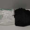 Homiest Decorative Knitted Throw with Fringe, Lightweight Acrylic Knit, Soft Tassel for Couch, Sofa, Bed (Black, 50 x 60 Inch)