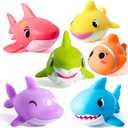 Hely Cancy Bath Toys for Kids - No Hole Baby Toys for 1 Year Old Infant Boys Girls, Shower Water Pool Toys