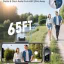 GoorDik Wireless Lavalier Microphone for iPhone, Android, USB C, PC, Camera Video Recording 4 in 1 Clip-on Mics with Rotatable Clip&Denoise Recording, for Vlog Tiktok YouTube Podcast Content Creator
