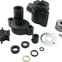 Water Pump Impeller Repair Kit 70941A3 for Mercury and Mariner Outboard 4 4.5 6 7.5 9.8 HP 1975-1986 Used Driveshaft Diameter .456 Inch 46-70941A3