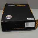 Nattork Figure Skates Excellence Stainless Steel Blades Ice Figure Skating with Enhanced Support Strength Performance and Ultimate Comfort for Youth and Adult (Women's 9 / Men's 8, WHITE)