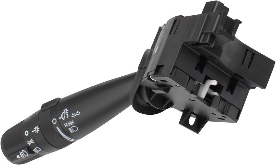 Multi-Function Fog Control, Turn Signal, Headlight Dimmer Switch Compatible with Jeep JK MK KK XK WK- Replaces# 1S7764, CBS1703