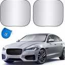 EzyShade Windshield Sun Shade with Shield-X Reflective Technology. See Vehicle Size-Chart. Foldable Car Sunshade for Front Windshield Window Car SUV Van Truck. Sun Visor Heat Shield. Sports (S) Size