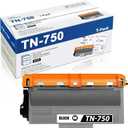 TN750 Toner Cartridge Replacement for Brother TN-750 TN720 TN-720 High Yield Toner Cartridge Compatible with HL-5450DN HL-5470DW HL-6180DW MFC-8710DW MFC-8910DW MFC-8950DW Printer (Black, 1-Pack)