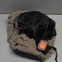 JefDiee Inflatable Foot Rest Pillow, Kids Airplane Bed, Adjustable 3 Layers Height Leg Rest Pillow, Airplane Travel Essentials Great for Office, Home, Trains, Cars (Khaki)