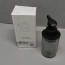 Automatic Soap Dispenser Liquid Touchless: 9oz Black Acrylic - Rechargeable Electric Smart 3 Level Adjustable Auto Hand Soap Dispenser - Dish Bathroom Kitchen