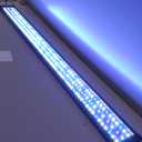 NICREW 48W Saltwater Aquarium Light, Marine LED Reef Light for Corals, Programmable Timer Controller, 48 to 60-Inch