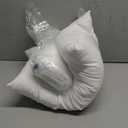 MIULEE Throw Pillows Inserts, Pack of 2 12x20 Inch 100% Virgin Fiber Filling Bed Couch Pillows