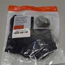 Mamaway Breezy Seamless Nursing Maternity Wireless Bra with Fixed Padding, Odorless, Stretchy for Pregnancy, Breastfeeding (Large, Black)