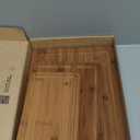 3 Packs Bamboo Cutting Board Set with Non Slip Feet and Over Sink Nice Solid Thick Wood Juice Groove Chopping Board Extra Large Big Small Best Hardwood Kitchen Counter Organic Vegetable (Brown)