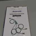 DEWENWILS Christmas Outdoor Extension Cord 1 to 3 Splitter, Total 12FT, 13A 125V 1625W 16/3C SJTW Extension Cord Outdoor, Heavy Duty Extension Cord for Holiday Decorations, Outdoor Light, ETL (Green)