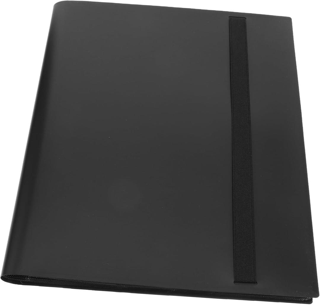 COHEALI Album for Collectors Portable Book Sleeves Stamps and Collectibles Non-Woven Storage Case