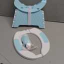 Jool Baby Portable Potty Training Chair with Travel Bag and 30 Liners, Foldable, Indoor/Outdoor Use, Camping (Aqua)