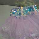 Little Girls Princess Mermaid Costume for Girls Dress Up with Accessory for Christmas Birthday Party Supplies, Size 120