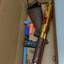 Double Barrel Toy Foam Blaster with Geen Dot Scop Foam Squirt Foam Dart Blaster Soft Bullets Toy Blaster Realistic Pump-Action Airsoft Blasters for Ages 14+