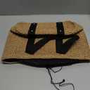 Women Small Straw Bags Summer Beach Tote Bag Handmade Woven Hobo Purse Handbag