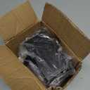 Zhengmy Christmas Stocking Holders for Mantle Weighted Stocking Holder Fireplace Hangers for Xmas Holiday Party Decoration(Stainless Steel,Black,4 Pcs)