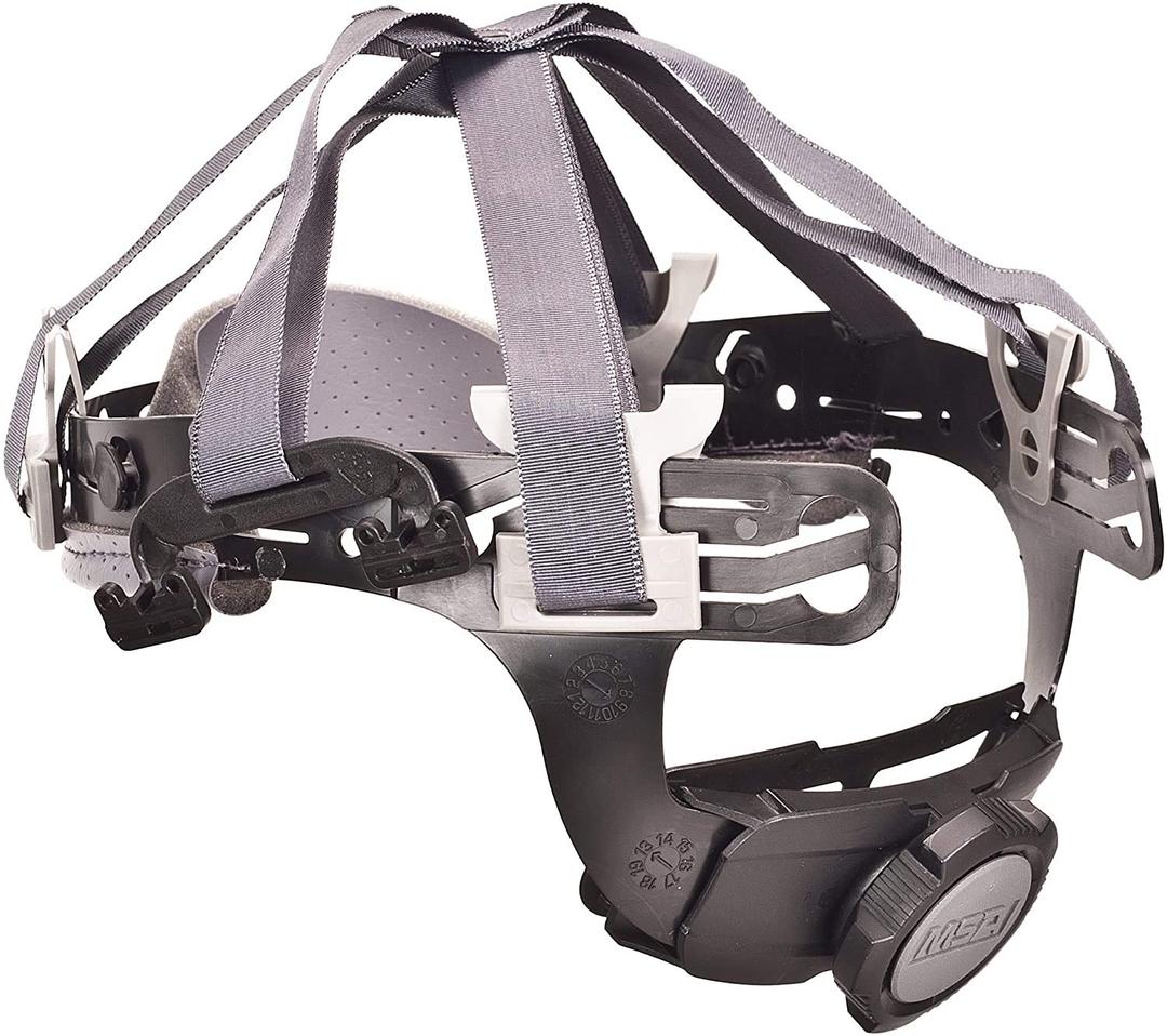 MSA 10153382 Fas-Trac III Replacement Suspension - 6-Point Attachment, One Size, V-Gard 500/SmoothDome Helmet Accessory, Cap/Hat-Style Hard Hat Suspension, Adjustable Component, Replaceable & Durable (Standard)