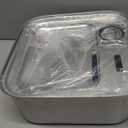 oneisall Dog Water Fountain, 2.6Gal/10L Stainless Steel Dog Water Bowl Dispenser with Deeper Drinking Aera & Washable Filter, Ultra-Quiet Pet Water Fountain for Small Medium Large Dogs(with 6 Fllters)