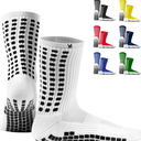 Lux Dual Grip Socks - Soccer Grip Socks for Men and Women. GripArray Performance & Comfort