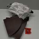 Alsonerbay Corner Shelf Wall Mount, 4 Tier Floating Shelves for Wall, Easy-to-Assemble Wall Shelves Rustic Wood Decor for Bedroom Living Room Bathroom Kitchen Office, Walnut Finish