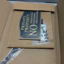 SmartSign Private Property Sign for Yard, No Soliciting Loitering Trespassing Garden Plaque | 5.75" x 9.5" Aluminum Plaque with 18" Black Lawn Stake, Made in USA