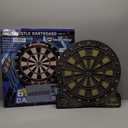 Fat Cat by GLD Products 727 Electronic Dartboard Value Size Over 15 Games and 132 Options Auto-Scoring Compact Display with Missed-Dart Throw Catch Ring Soft Tip Darts and Extra Points Battery