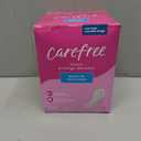 Carefree Panty Liners for Women, Regular, Unwrapped, Unscented, 120ct | Pantiliners, Carefree Liners, Daily Liners for Women, Light Periods and Leaks, 8-Hour Odor Control | 120ct (Packaging May Vary)