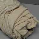 PrinceDeco Stretch Loveseat Sofa Cover Slipcover Couch Cover for 2 Cushion Sofa Washable Sofa Cover for Pets Friendly Furniture Protector Covers with Non Slip Bottom(Loveseat, Biscotti Beige)