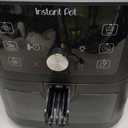 Instant Pot 4Qt Vortex 6-in-1 Mini Air Fryer, Custom Program Options, Air Fry, Broil, Roast, Dehydrate, Bake, Reheat, Black, 4 Quarts