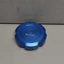 Bevinsee Coolant Reservoir Cap Radiator Expansion Tank Cap Compatible with E87 E88 E90 E91 E92 E93 F30 X1 X3 X5 Z4 320i 328i 325i 330i, Replacement for 17117639020 17117521071 Billet Aluminum Blue