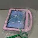 Kids Case for iPad A16 11th Generation 11Inch 2025/ iPad 10th Generation 10.9Inch 2022, Sanyetral Lightweight Cover with Screen Protector/ Pencil Holder/ Handle/ Stand for iPad 10th/ 11th -Light Pink