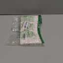 UNIQOOO 10 Set 2" Arch Walnut Wood Stand with Cards |1.2mm Slot, for Name Cards, Place Card Holder, Photo Display Stand | for Event Decor, Retail Shop, Cafe Restaurant Menu, Business Card, Name Tag