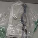 3 Bag Laundry Sorter Replacement Bags with 6 Handles, Jhua 3 Pack Large Hamper Cart Removable Replacement Bags, 600D Laundry Hamper Liner Laundry Storage Organizer, 14.9x9.0x21.7in