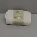 a moment Linen Pillow Covers Set of 2,Boho Farmhouse Throw Pillowcases Neutral Textured Decorative Covers for Couch Sofa Bed,Soft Linen Blend Accent Case Cushion Living Room Home Decor 18"x18"Ivory