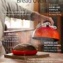 Le Creuset Enameled Cast Iron Signature Round Bread Oven, 9.5 inch, Peche