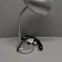 E ENERGETIC LIGHTING LED Desk Lamp, 3.5W 240LM 4000K Cool White Study Lamps for Bedroom and Office, Eye Protection, ETL Listed Silver Table lamp