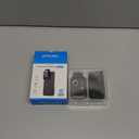 200X Phone Mini Pocket Microscope with LED Light/Universal Clip, Nano Zoom Portable Digital Microscope Camera Attachments for 99% Smartphone, Microworld for Kids Adults(Black 200X with CPL)