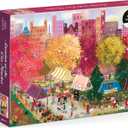Galison Autumn at The City Market‚ 1000 Piece Puzzle Fun and Challenging Activity with Bright and Bold Artwork of A Fall Day at A Farmer‚Äôs Market for Adults and Families