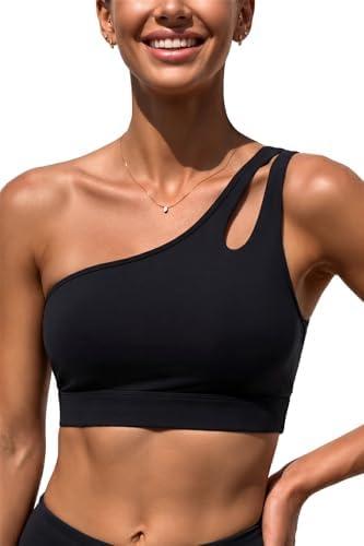 Talisea Women One Shoulder Bikini Top - Keyhole Swim Tops Only Padded Swimsuit Bra 2025 Bathing Suit Size M