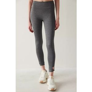 Women Legging Color Grey Size S