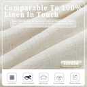 Pinch Pleated Curtains 84 inch Length,Curtains for Living Room Light Filtering 350 GSM Thick Curtain Semi Sheer Pleated Drapes Back Tabs and Pinch Pleats for That Elegant Tailored Look